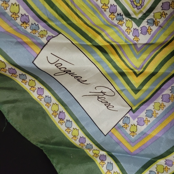 Colorful Patterned Scarf - Picture 4 of 4